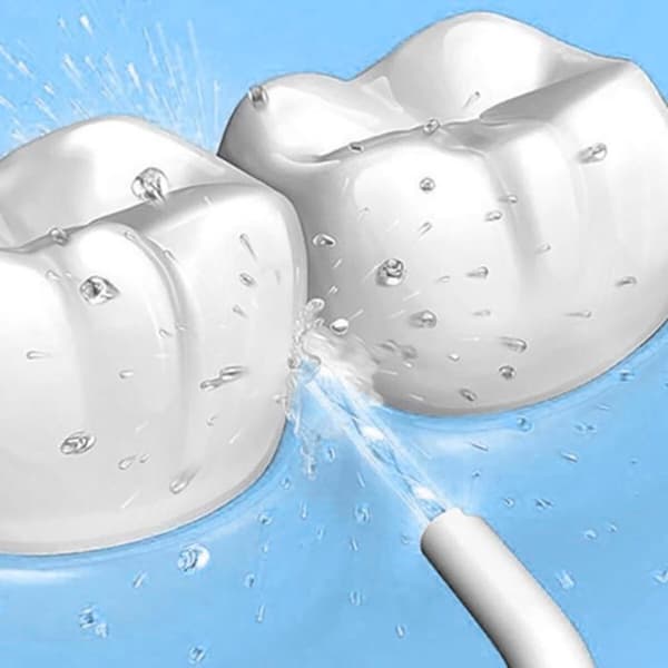 Dental vattentråd - InnovaGoods - Wothident - Trådlös - Ergonomisk - Blåvit