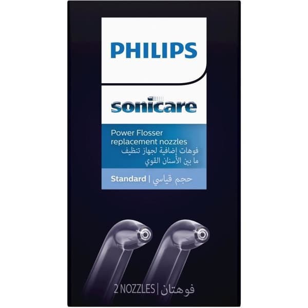 PHILIPS SONICARE HX3042/00 Paket med 2 standardkanyler för PowerFlosser vattentråd
