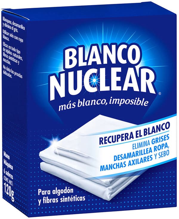 Clothes Dye Tintes Iberia Whitener 6 Envelopes 120 g