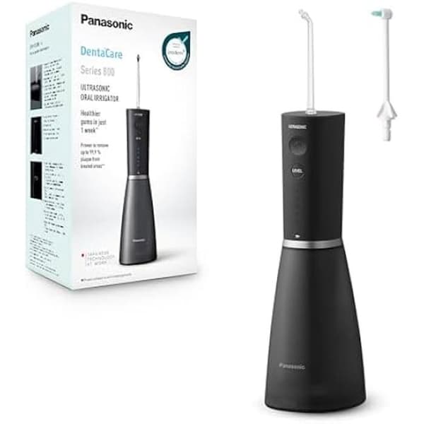 Dental irrigator - PANASONIC - EW-DJ86-K503 - Ultraljud - 200ml - 5 trycknivåer