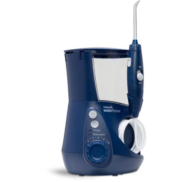 WATERPIK Ultra Professional Fixed Water Flosser WP-663 - Pulsationer 1250 - Kapacitet 90-tal - 7 tips - Blå