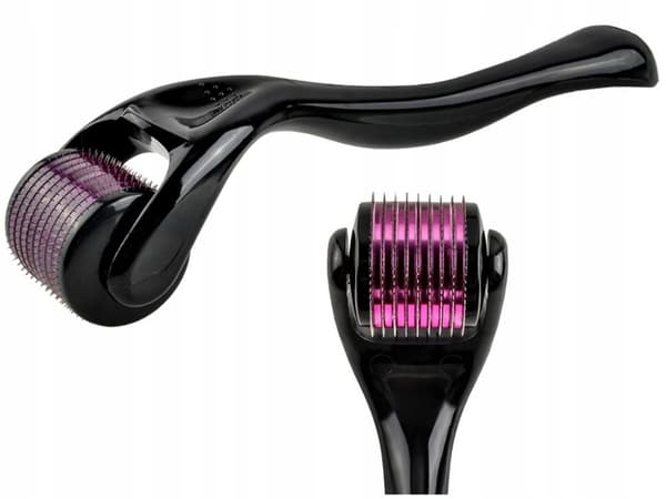 NÅL MESOTHERAPI DERMA ROLLER 540 NÅLAR ANSIKTSMASSAGER 0,5 mm