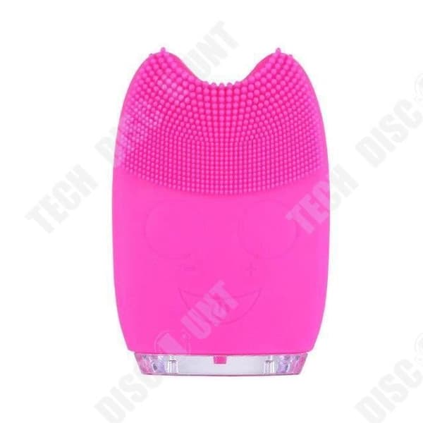 TD® Mini Elektrisk ansiktsrengöringsborste Vattentät massagemaskin Silikonenheter