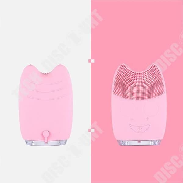 TD® Mini Elektrisk ansiktsrengöringsborste Vattentät massagemaskin Silikonenheter