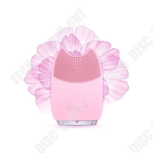 TD® Mini Elektrisk ansiktsrengöringsborste Vattentät massagemaskin Silikonenheter
