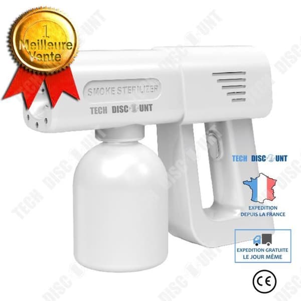 TD® Nano Spray Desinfektionspistol Portable Blue Light Atomizer Uppladdningsbar handhållen spruta