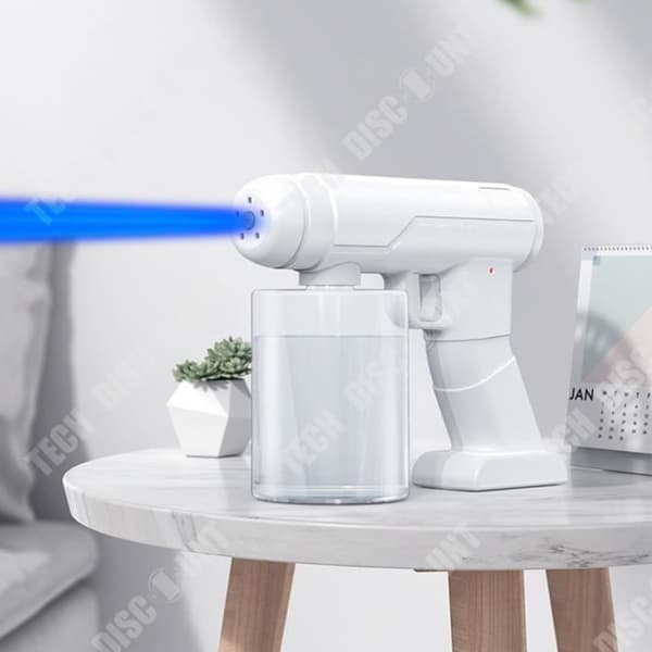 TD® Desinfektionspistol Blu-ray Nano Hushållsdesinfektion Atomizer Sprayer Desinfektionspistol