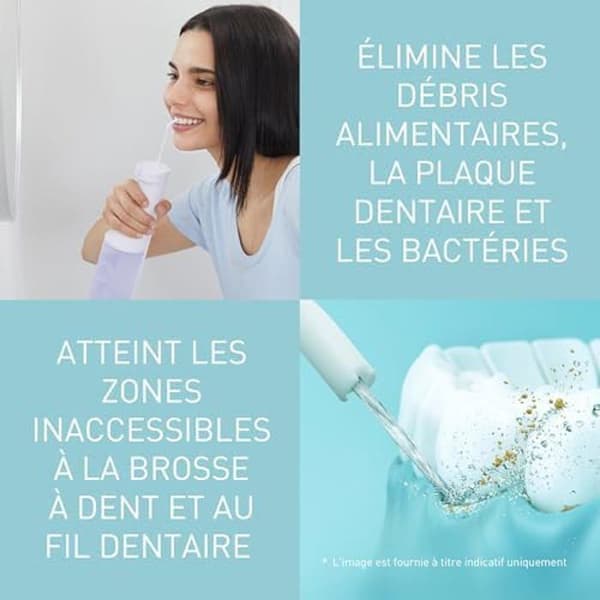 Oral Irrigator - PANASONIC - EW-DJ26-V303 - Ultraljud - 200ml - IPX7 - 5 inställningar
