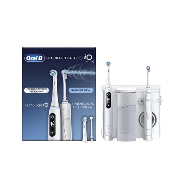 Hydropulsator - ORAL-B - iO6 - UPPLADDNINGBAR - 5 Trycklägen - Inkluderade Tillbehör