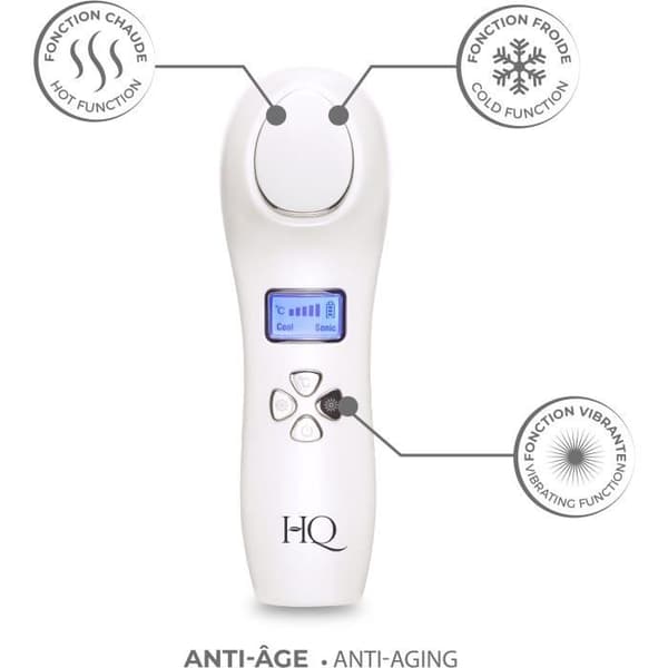 HQ anti-aging ansiktsföryngring - Trådlös - 800 mAh litiumbatteri - Vit