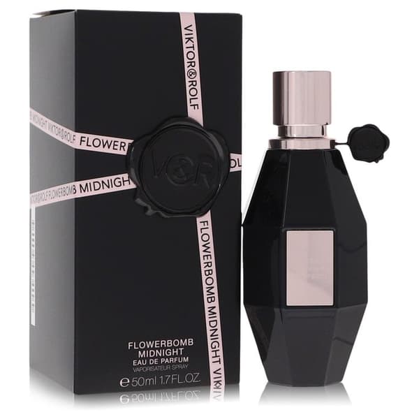 Flowerbomb Midnight by Viktor & Rolf Eau De Parfum Spray 1.7 oz / 50 ml [Women]