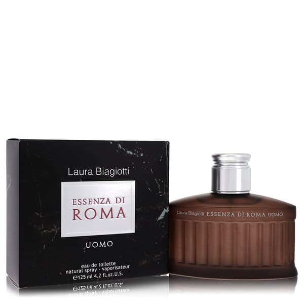 Essenza Di Roma Uomo Laura Biagiotti EDT Spray 4.2 oz / 125 ml [M]
