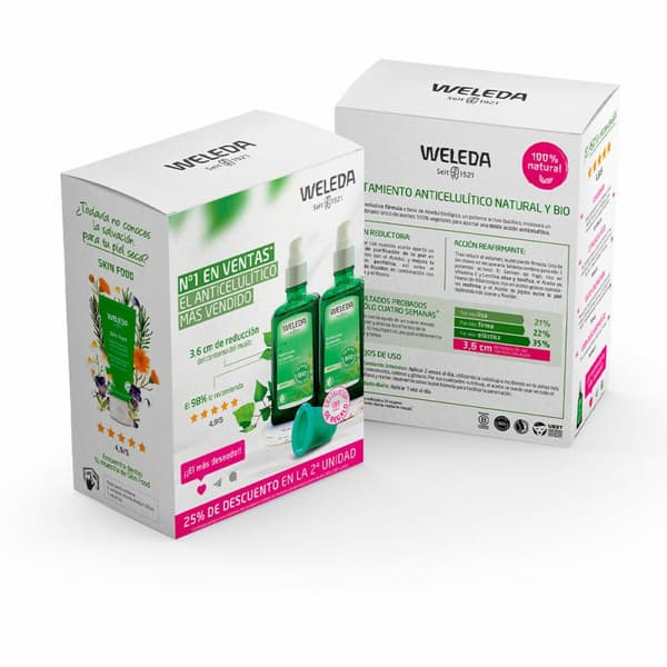 Kosmetiksæt Weleda Anti-cellulite Birk 3 Dele