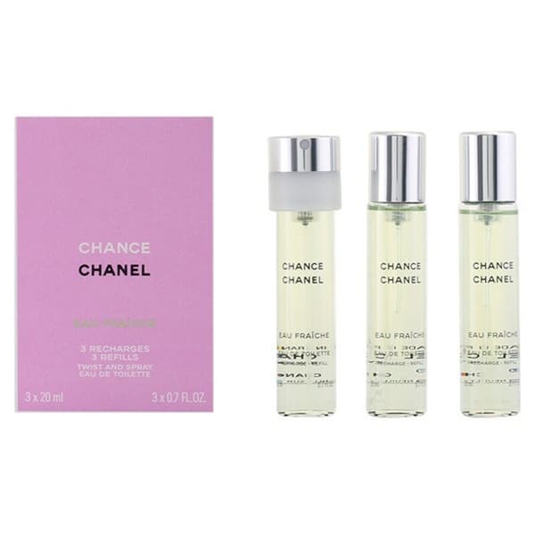 Parfymset Damer Chance Eau Fraiche Chanel (3 pcs) Chance Eau Fraiche