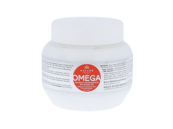 Kallos Omega Rich Repair Hair Mask With Omega-6 Complex And Macadamia Oil 275