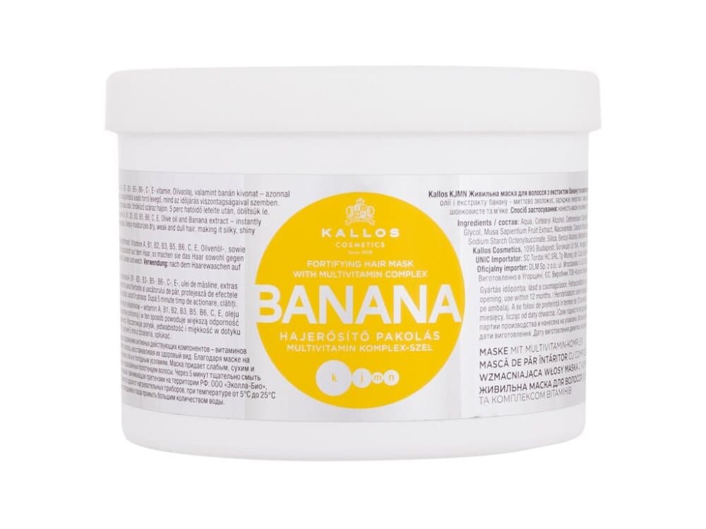 Kallos Banana Fortifying Hair Mask 500 ml CDON