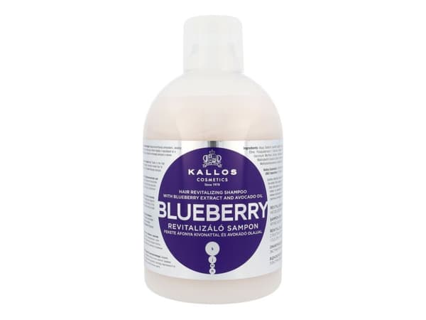 Kallos Hair Shampoo With Blueberry Extract And Avocado Oil 1000 ml