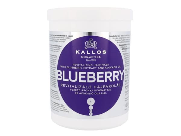 Kallos Hair Mask With Blueberry Extract And Avocado Oil 1000 ml