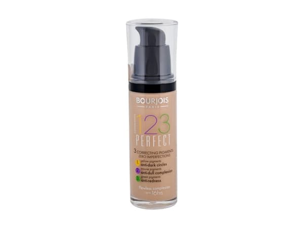 Bourjois Paris 123 Perfect Foundation 16 Hour SPF 10 (53 Light Beige) 30 ml