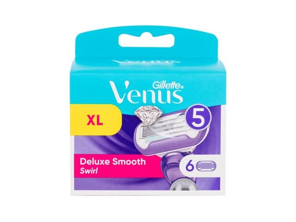 Gillette Venus Deluxe Smooth Swirl razor blades 6 pcs