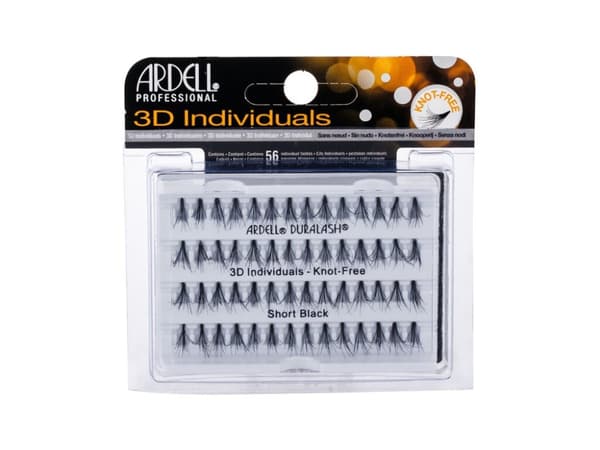 Ardell 3D Individuals Duralash Knot-free (Short Black) 56 pcs