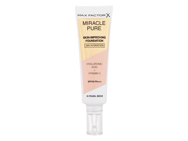 Max Factor Miracle Pure Skin-Improving Foundation SPF 30 PA+++ (35 Pearl Beige) 30 ml