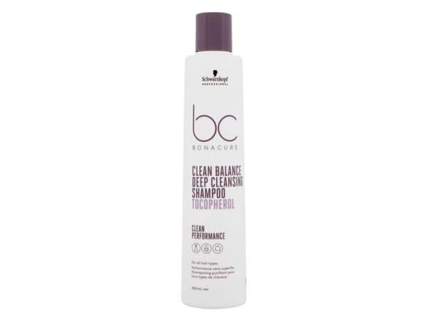 Schwarzkopf Professional BC Bonacure Clean Balance Deep Cleansing Shampoo 250 ml