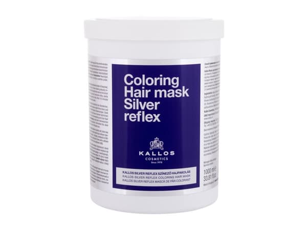 Kallos Silver Reflex Coloring Hair Mask 1000 ml