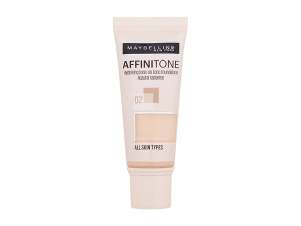 Maybelline Affinitone Unifying Foundation Cream (02 Light Porcelain) 30 ml
