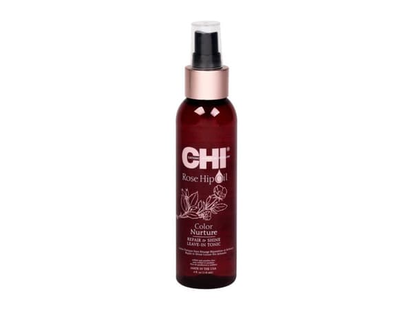 Farouk Systems CHI Rose Hip Oil Color Nurture Repair & Shine Leave-In Tonic 118 ml
