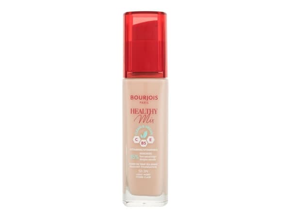 Bourjois Paris Healthy Mix Anti-Fatigue Foundation (50.5N Light Ivory) 30 ml