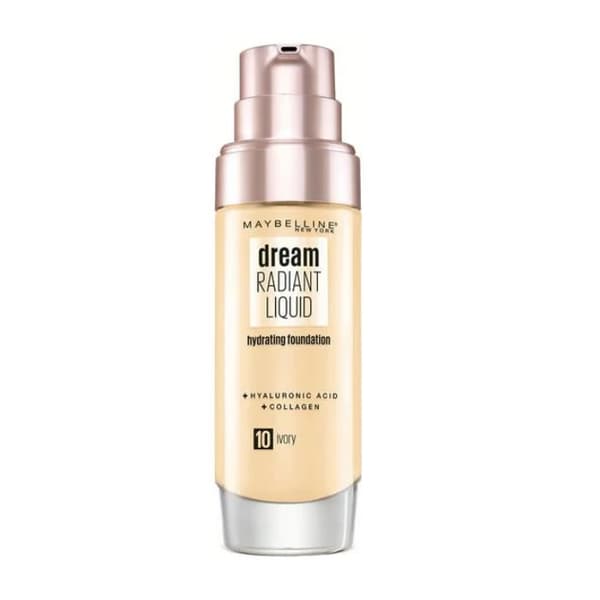 Maybelline Dream Satin Liquid Foundation & Serum 10 Ivory 30ml