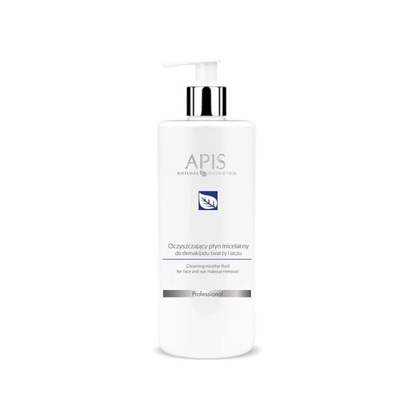 Apis rensende micellær væske til fjernelse af ansigts- og øjenmake-up 500 ml