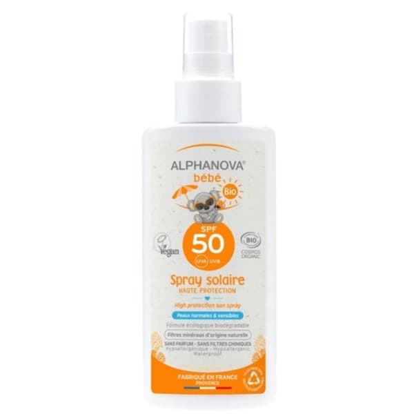Solcreme til babyer og børn med SPF 50+, Alphanova Bebe