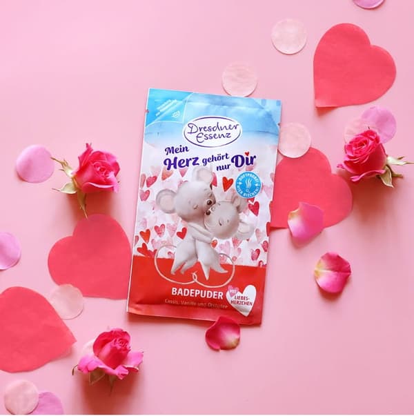 Badepulver - My Heart Belongs Only to You 60g, Dresdner Essenz