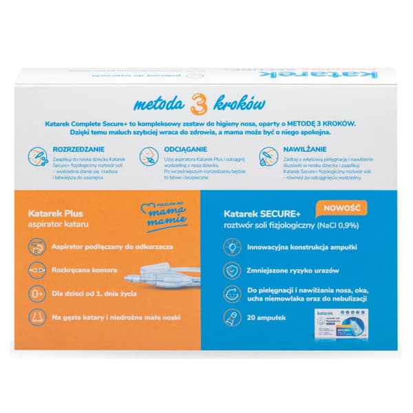 Runny Nose Aspirator Katarek Complete Secure+
