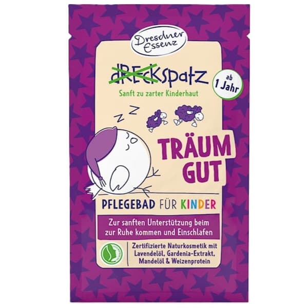 Søde drømme - badesalt til børn 1+ 60g - DreckSpatz, Dresdner Essenz