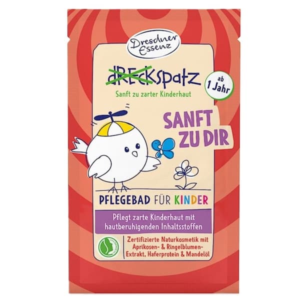 Herkkä kylpy - kylpysuola lapsille 1+ 60g - DreckSpatz, Dresdner Essenz