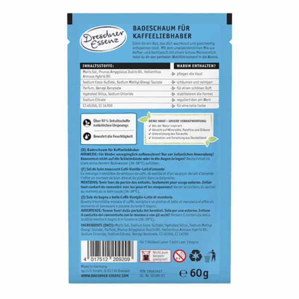 PERFEKT MATCH - badskum 60g, Dresdner Essenz