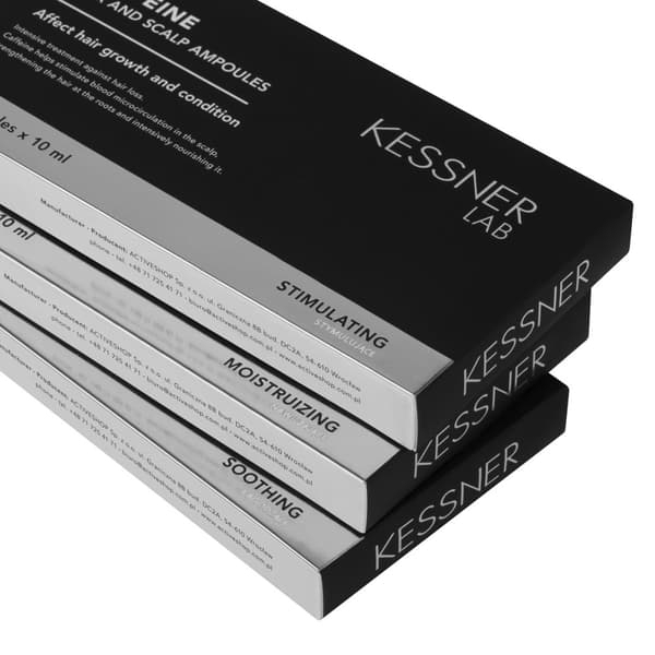 Kessner Lab ampullset: Prebiotisk, fuktgivande, koffein