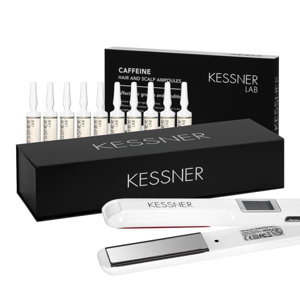 Kessner Hiustenhoitosetti ja Kessner Lab -kofeiiniampullit