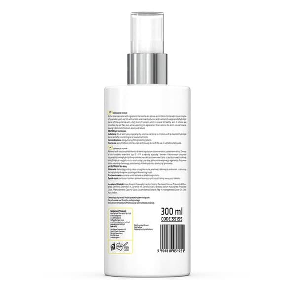 Apis CERAMID REPAIR Lugnande och återfuktande tonic med ceramider och centella asiatica 300 ml