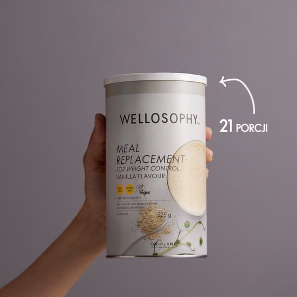 Oriflame SuperShake Wellosophy för viktkontroll - vaniljsmak 525 g