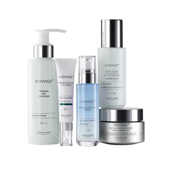 Oriflame Set Novage+ Blemish + Age Defy Light Formulas 5 st.