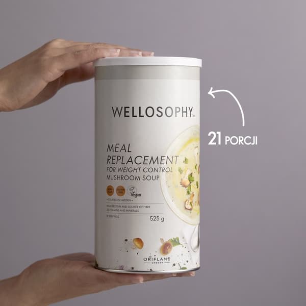 Oriflame SuperShake Wellosophy för viktkontroll - svampsmak 560 g