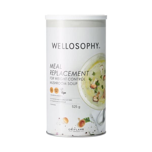 Oriflame SuperShake Wellosophy för viktkontroll - svampsmak 560 g
