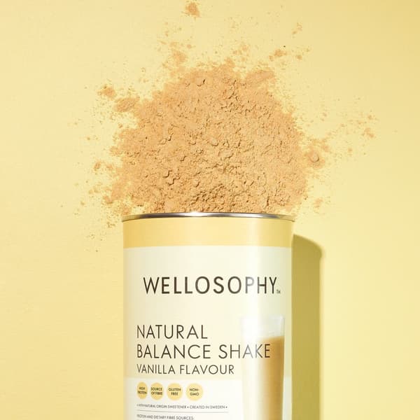 Oriflame Wellosophy Natural Balance Shake - vaniljesmag 378 g