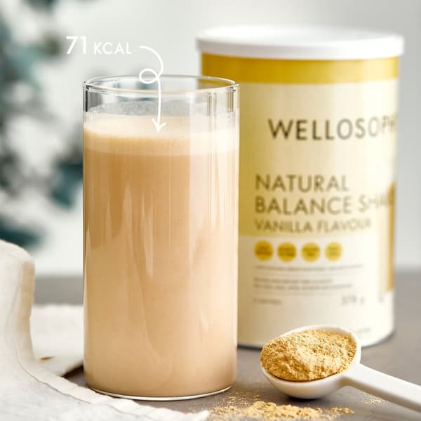 Oriflame Wellosophy Natural Balance Shake - vaniljesmag 378 g