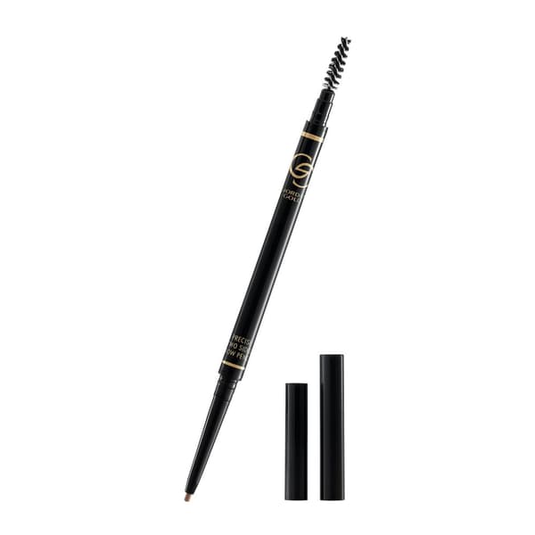 Oriflame Giordani Gold kaksipuolinen kulmakynä - vaaleanruskea 0,07 g