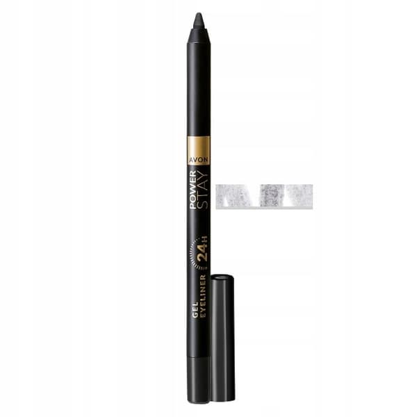 AVON Gel Eye Pencil 24 Hours Power Stay Silver Shimmer